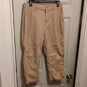 Old Navy Straight-Leg Pants in Khaki Tan